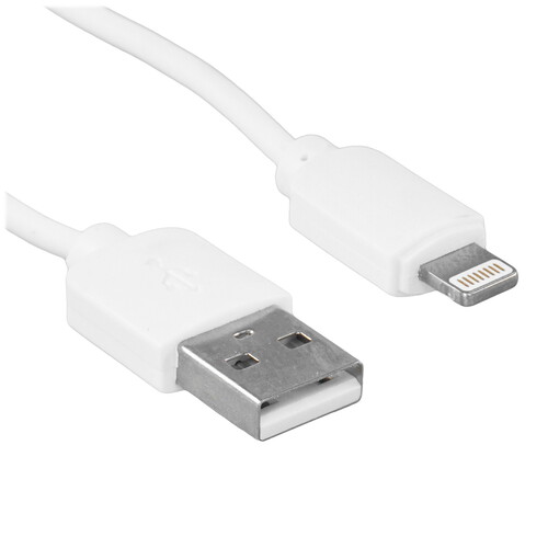 Купить Кабель круглый Гарнизон Lightning 8-pin - USB 2.0 Type-A белый 1.8 м  5485428. Характеристики, отзывы и цены в Донецке