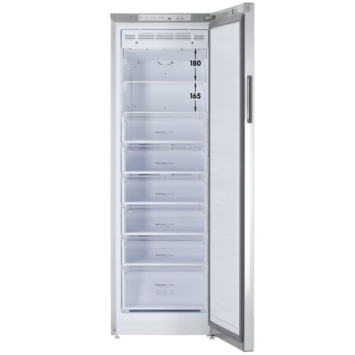 Купить Морозильный шкаф  Бирюса C6047SN серебристый  9967566. Характеристики, отзывы и цены в Донецке