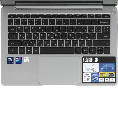 Купить 14" Ноутбук Tecno Megabook S14MM серый  5636433. Характеристики, отзывы и цены в Донецке