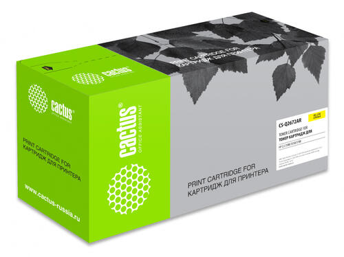 Купить Картридж лазерный Cactus CS-Q2672AR желтый  8158936. Характеристики, отзывы и цены в Донецке