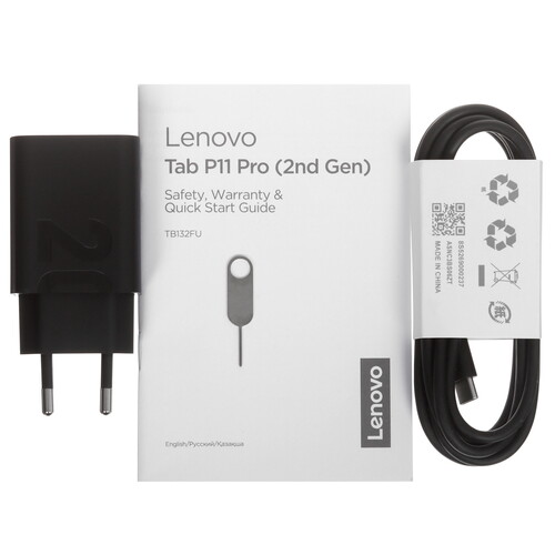 Купить 11.2" Планшет Lenovo P11 Pro 2nd Gen 256 ГБ серебристый  5465582. Характеристики, отзывы и цены в Донецке