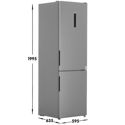 Купить Холодильник с морозильником   Haier CEF538CSG серебристый  9291528. Характеристики, отзывы и цены в Донецке