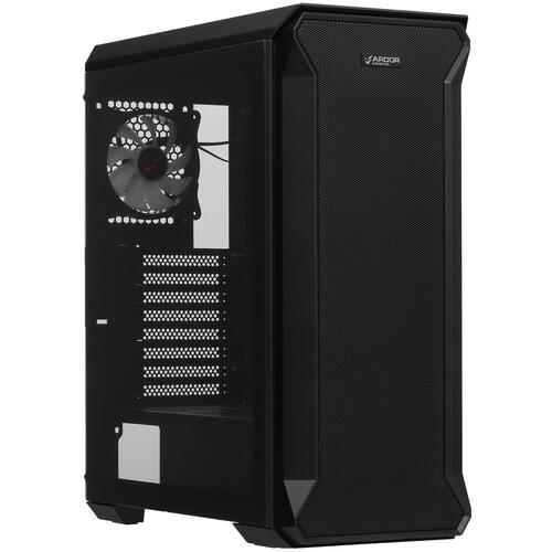 Купить Корпус ARDOR GAMING Rare M2 ARGB  черный  5083831. Характеристики, отзывы и цены в Донецке