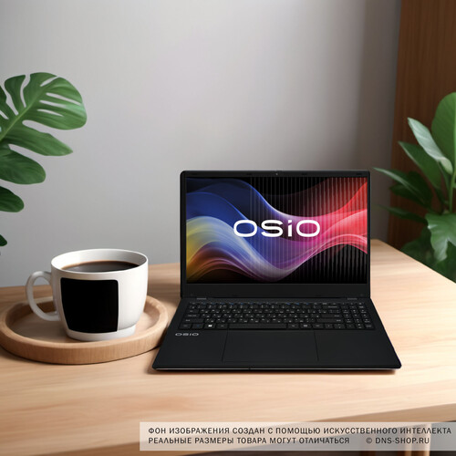 Купить 15.6" Ноутбук OSiO BaseLine B150i-005b черный  5472079. Характеристики, отзывы и цены в Донецке