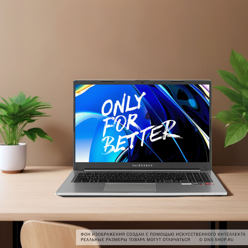 Купить 15.6" Ноутбук MAIBENBEN M557 серебристый  5460117. Характеристики, отзывы и цены в Донецке