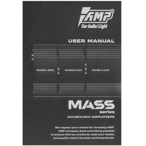 Купить Усилитель AMP MASS 2.150  5481731. Характеристики, отзывы и цены в Донецке