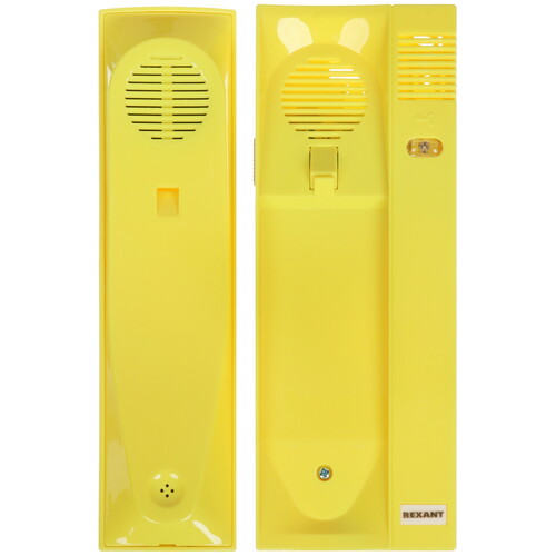 Купить Трубка домофона Rexant 45-0322 желтый  9096242. Характеристики, отзывы и цены в Донецке