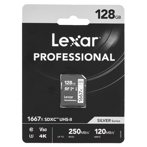 Купить Карта памяти Lexar SDXC 128 ГБ [LSD128CB1667]  5456349. Характеристики, отзывы и цены в Донецке