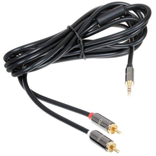 Купить Кабель   DEXP 3.5 mm jack - RCA x2 черный  1382324. Характеристики, отзывы и цены в Донецке