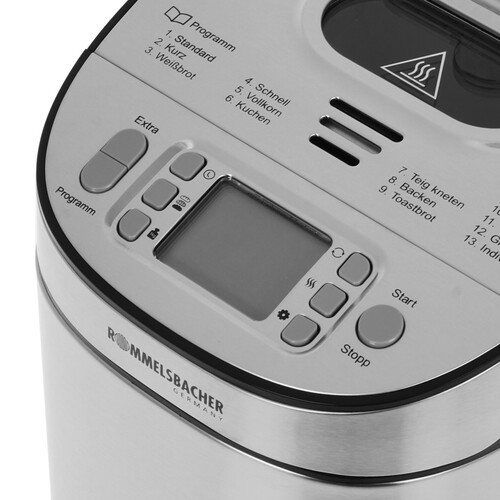 Купить Хлебопечь Rommelsbacher BA 550 серебристый  8195368. Характеристики, отзывы и цены в Донецке