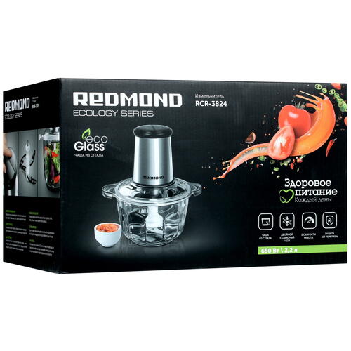 Купить Измельчитель  REDMOND RCR-3824 серебристый  5348100. Характеристики, отзывы и цены в Донецке