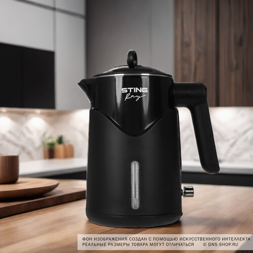 Купить Электрочайник Stingray ST-KT3008A черный  9148499. Характеристики, отзывы и цены в Донецке