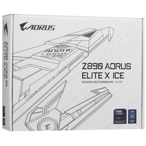 Купить Материнская плата GIGABYTE Z890 AORUS ELITE X ICE  5492099. Характеристики, отзывы и цены в Донецке