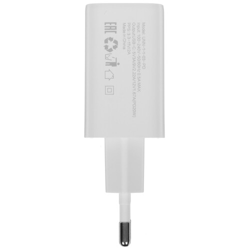 Купить Сетевое зарядное устройство WIIIX UNN-1-1-03-PD белый  5626279. Характеристики, отзывы и цены в Донецке