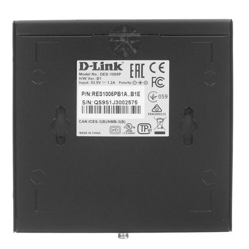 Купить Коммутатор D-Link DES-1005P/B  8137130. Характеристики, отзывы и цены в Донецке