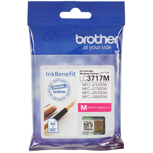 Купить Картридж Brother (LC-3717M) пурпурный  5451379. Характеристики, отзывы и цены в Донецке