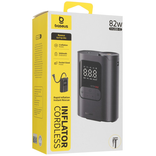Купить Компрессор Baseus GoTrip VA1 Super Mini Wireless Inflator 19-Cylinder  9288820. Характеристики, отзывы и цены в Донецке