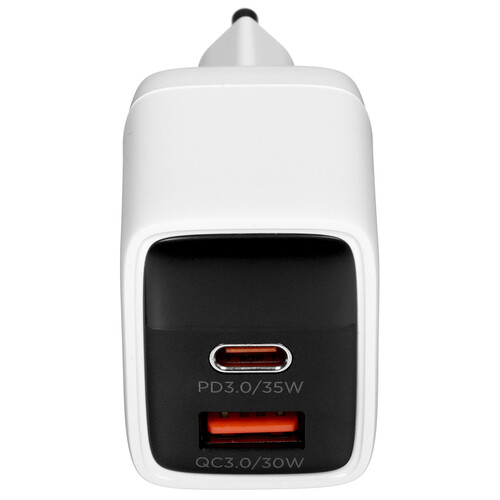 Купить Сетевое зарядное устройство Cablexpert MP3A-PC-52 белый  5480017. Характеристики, отзывы и цены в Донецке