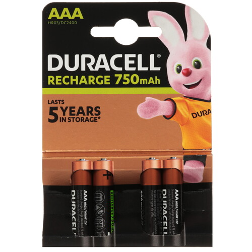 Купить Аккумулятор DURACELL HR3AAA750BLISTER4 750 мА*ч  9235061. Характеристики, отзывы и цены в Донецке