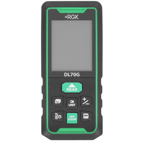 Купить Лазерный дальномер RGK DL70G  5301019. Характеристики, отзывы и цены в Донецке