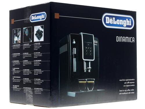 Купить Кофемашина автоматическая DeLonghi ECAM 350.15.B черный  1130111. Характеристики, отзывы и цены в Донецке