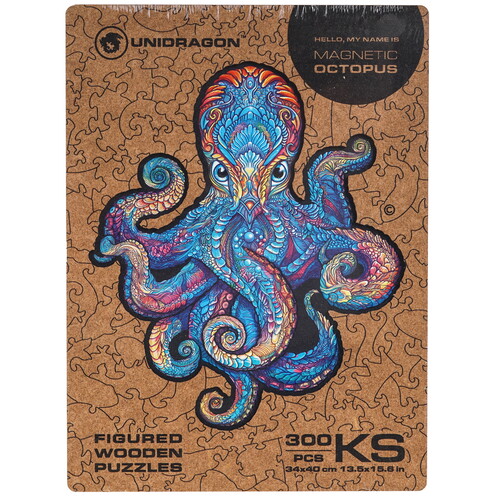 Купить Пазл Unidragon Магнетический Осьминог KS  9136963. Характеристики, отзывы и цены в Донецке