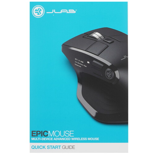 Купить Мышь беспроводная JLab Epic  черный  9308380. Характеристики, отзывы и цены в Донецке