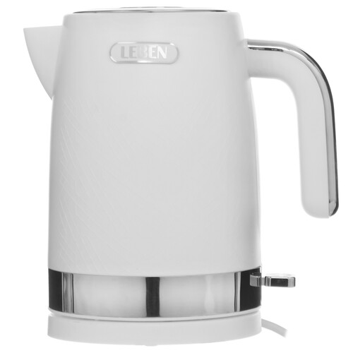 Купить Электрочайник LEBEN 291-101 белый  9237184. Характеристики, отзывы и цены в Донецке