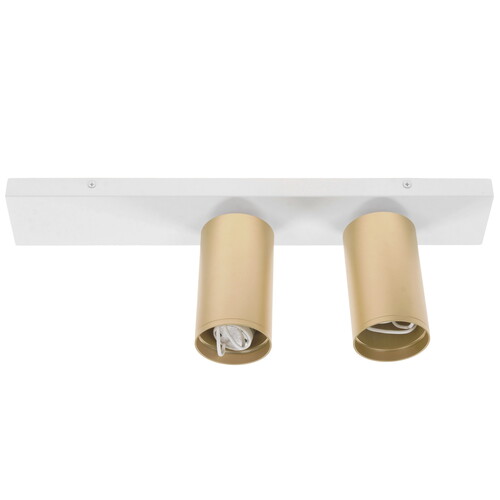 Купить Светильник потолочный Technical C051CL-U-2WMG белый/белый/золото  9143028. Характеристики, отзывы и цены в Донецке