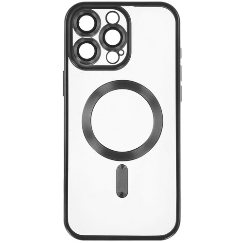 Купить Накладка  Zibelino MagSafe Matte для Apple iPhone 16 Pro Max черный/прозрачный  9273690. Характеристики, отзывы и цены в Донецке