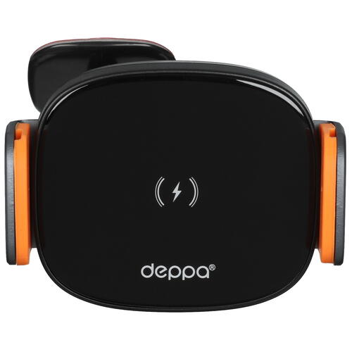 Купить Держатель автомобильный DEPPA Crab QI Stone черный  5406923. Характеристики, отзывы и цены в Донецке