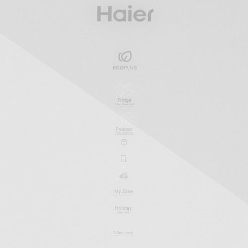 Купить Холодильник с морозильником   HAIER C4F640CGWGU1 белый  5628078. Характеристики, отзывы и цены в Донецке