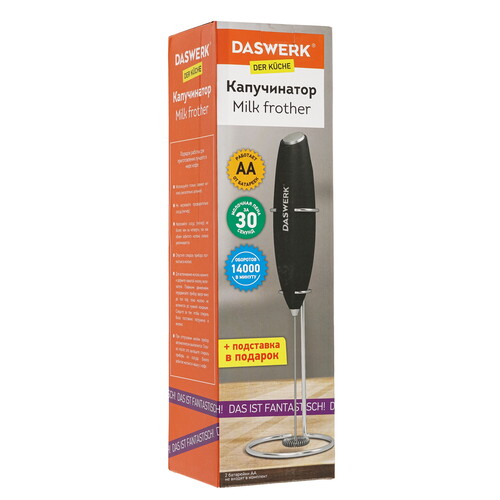 Купить Капучинатор-вспениватель ручной Daswerk 456179  9079684. Характеристики, отзывы и цены в Донецке