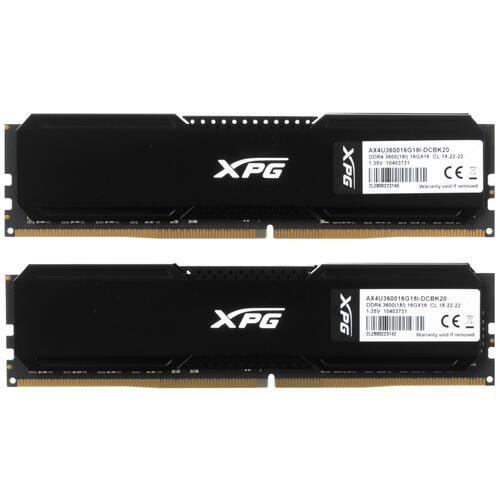 Купить Оперативная память ADATA XPG GAMMIX D20 [AX4U360016G18I-DCBK20] 32 ГБ  4847395. Характеристики, отзывы и цены в Донецке