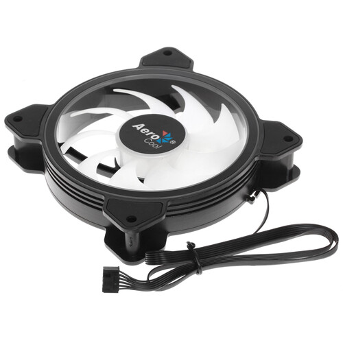 Купить Комплект вентиляторов Aerocool Saturn 12F ARGB Pro 3 pcs + HUB  черный  1626153. Характеристики, отзывы и цены в Донецке
