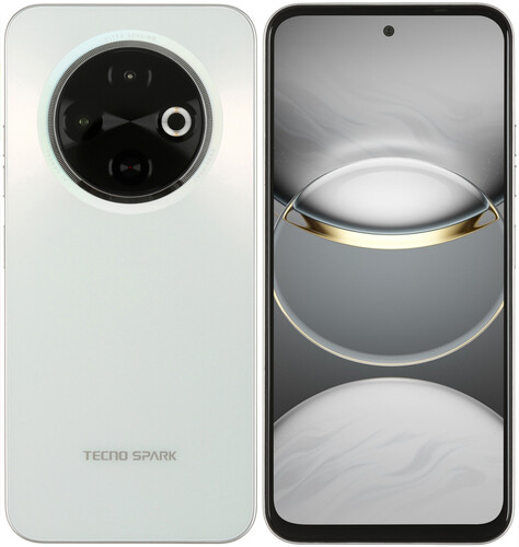 Купить 6.67" Смартфон Tecno SPARK 30C 256 ГБ белый  5482696. Характеристики, отзывы и цены в Донецке