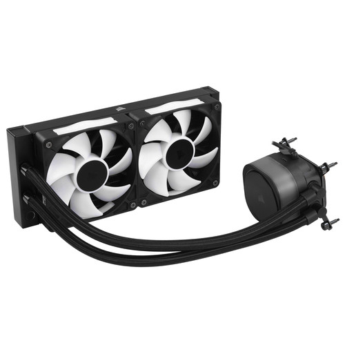 Купить Система охлаждения Corsair iCUE LINK TITAN 240 RX RGB черная  9269904. Характеристики, отзывы и цены в Донецке