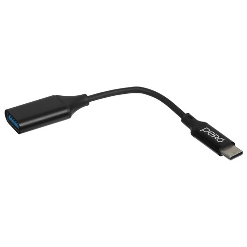 Купить Кабель PERO USB Type-C - USB Type-A черный  5474199. Характеристики, отзывы и цены в Донецке
