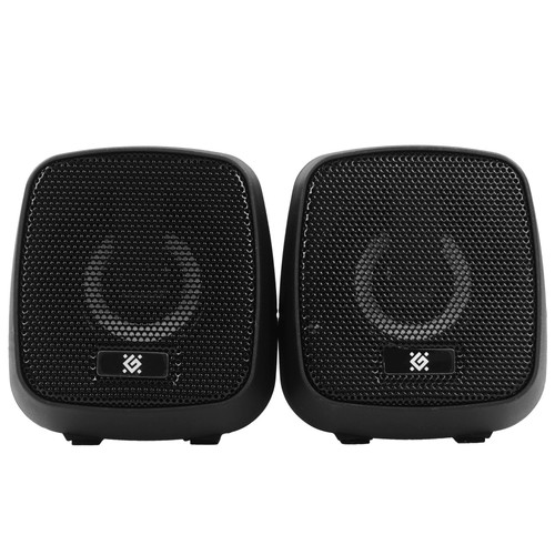 Купить Колонки Defender J2 черный  5608613. Характеристики, отзывы и цены в Донецке