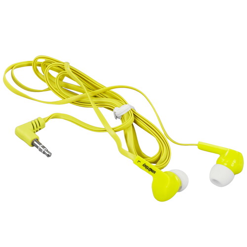 Купить Проводные наушники Smartbuy PRIME желтый  9917732. Характеристики, отзывы и цены в Донецке