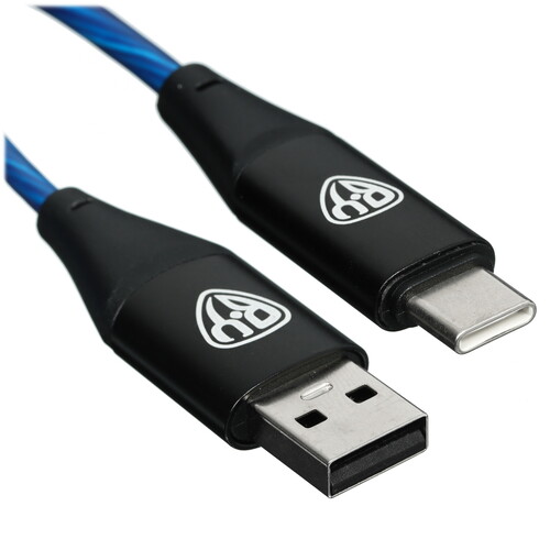 Купить Кабель круглый BY USB Type-C - USB 2.0 Type-A синий 1 м  5482265. Характеристики, отзывы и цены в Донецке