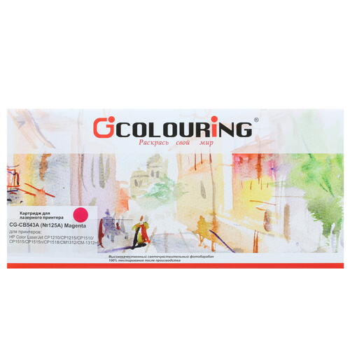 Купить Картридж лазерный Colouring CG-CB543A/716 пурпурный  1377663. Характеристики, отзывы и цены в Донецке