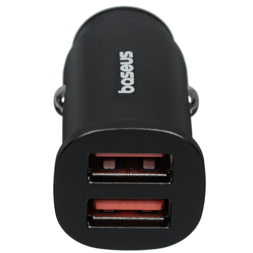 Купить Автомобильное ЗУ Baseus Square Metal 30W черный  5474901. Характеристики, отзывы и цены в Донецке