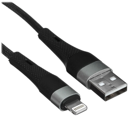 Купить Кабель круглый WIIIX Lightning 8-pin - USB 2.0 Type-A черный 1 м  5497273. Характеристики, отзывы и цены в Донецке