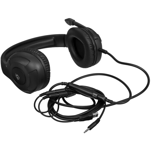 Купить Проводные наушники DEXP Overlord черный 2023  5437501. Характеристики, отзывы и цены в Донецке