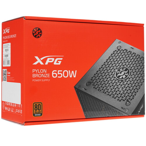 Купить Блок питания ADATA XPG PYLON BRONZE 650W  4743850. Характеристики, отзывы и цены в Донецке