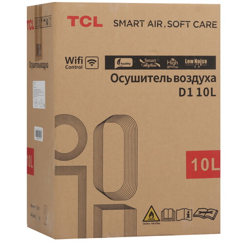 Купить Осушитель воздуха TCL D1 10L белый  5447428. Характеристики, отзывы и цены в Донецке