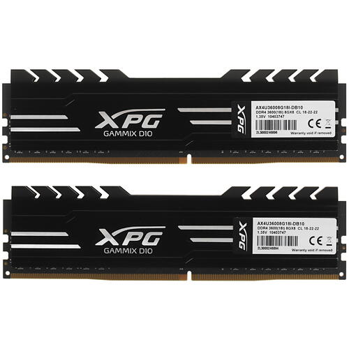 Купить Оперативная память ADATA XPG GAMMIX D10 [AX4U36008G18I-DB10] 16 ГБ  4847040. Характеристики, отзывы и цены в Донецке
