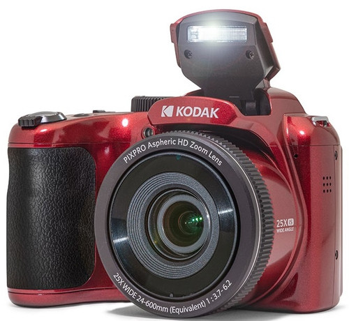 Купить Компактный фотоаппарат Kodak AZ255 красный  5619714. Характеристики, отзывы и цены в Донецке