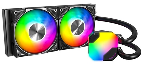 Купить Система охлаждения Montech HyperFlow 240 ARGB черная  5464341. Характеристики, отзывы и цены в Донецке